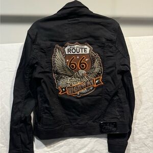Ellus premium denim route66 jacket